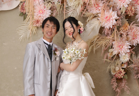 シックな雰囲気のお花スポットもありますよ！大人可愛く撮れますね。