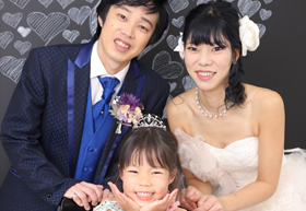 お子様と一緒にファミリーフォトも大歓迎！